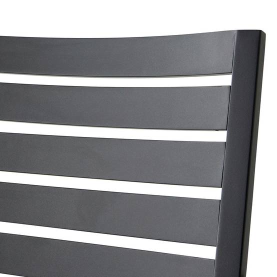 Ecloz - Fauteuil de jardin alu textilène graphite Dinan ECLOZ - Image 2