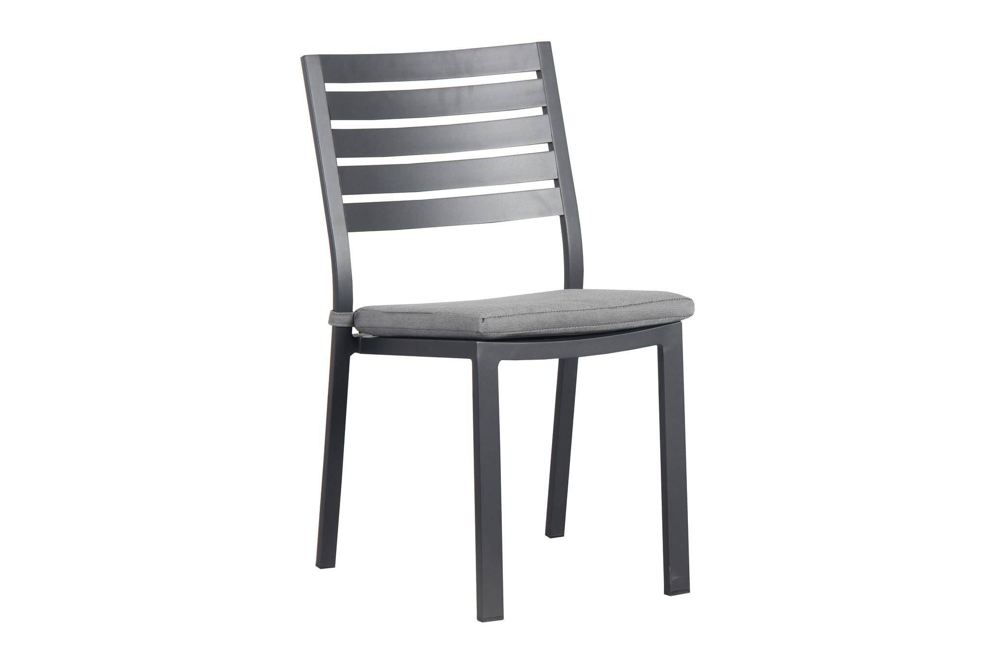 Ecloz - Chaise de jardin alu textilène graphite Dinan ECLOZ - Image 2
