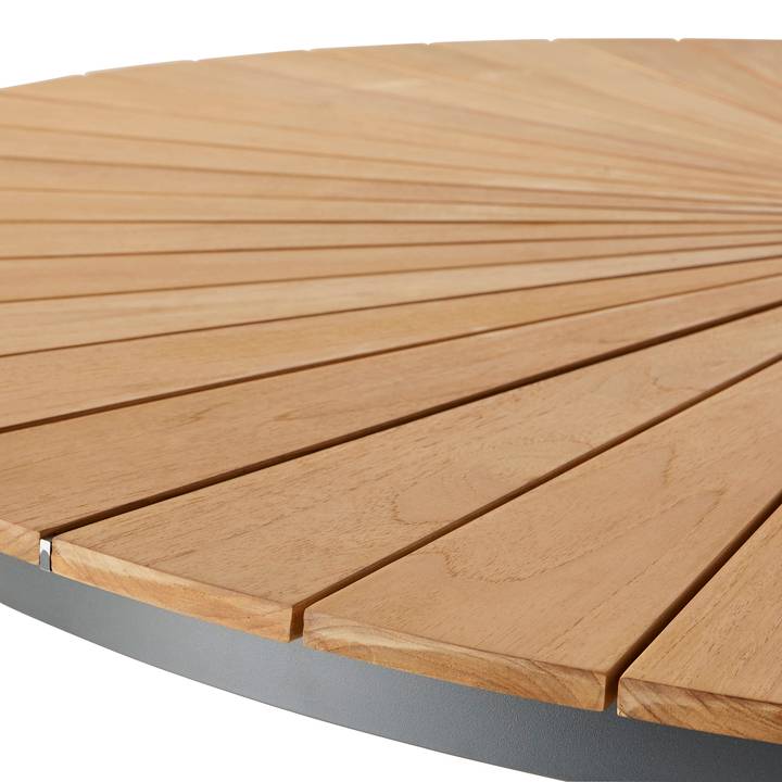 Ecloz - Table de jardin ronde végétalisable teck 6 personnes Flo ECLOZ - Image 2