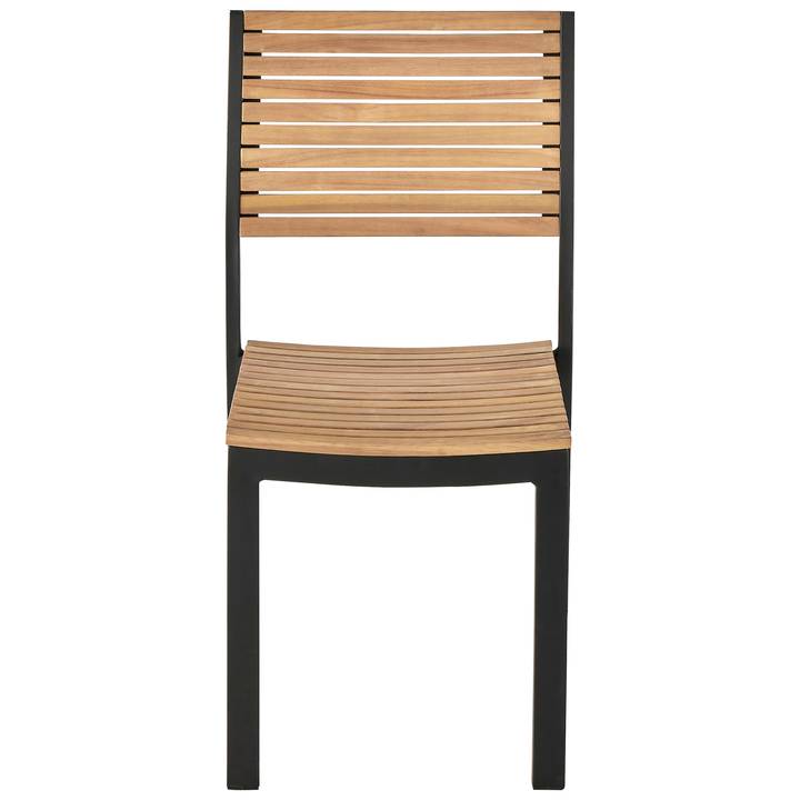 Ecloz - Chaise de jardin alu bois Noisette ECLOZ - Image 2