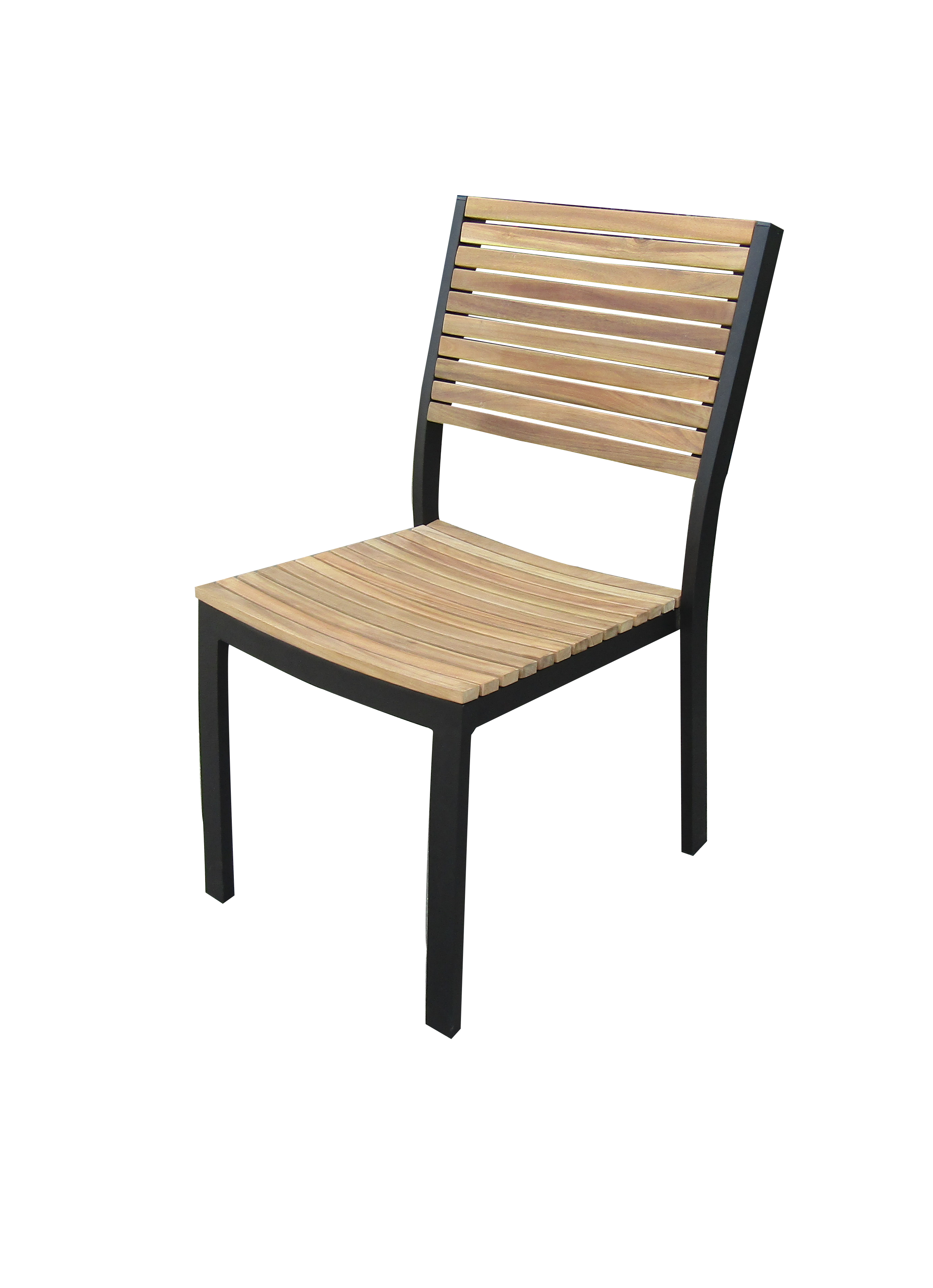 Ecloz - Chaise de jardin alu bois Noisette ECLOZ - Image 4