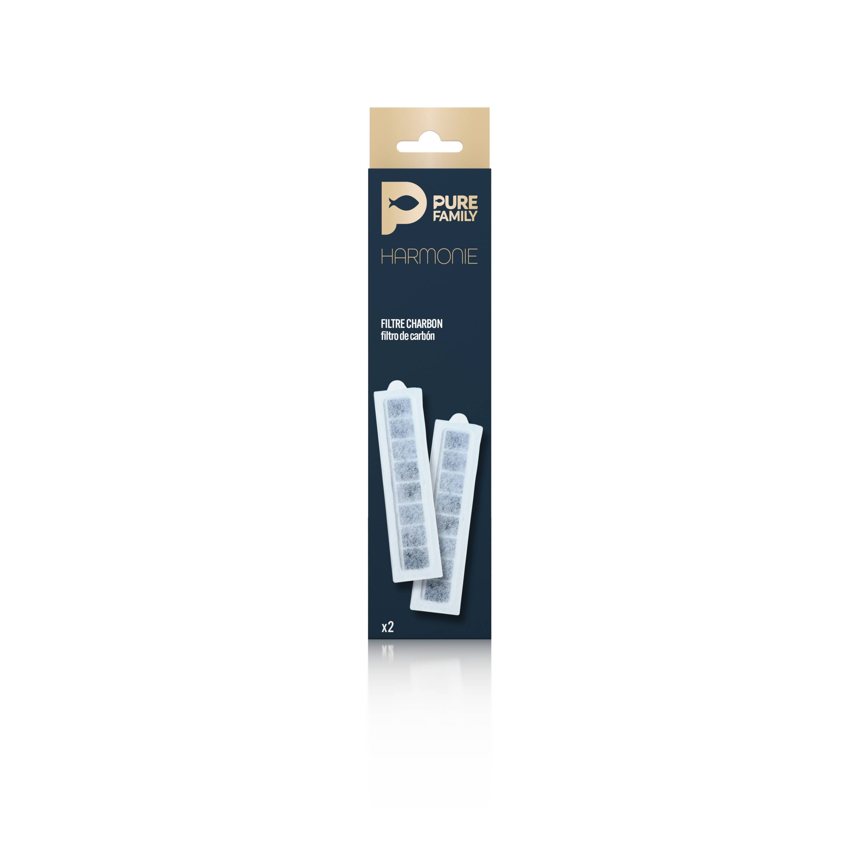 Pure Family - PURE FAMILY - Filtre Charbon X 2 pour aquarium HARMONIE. - Image 4