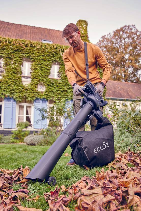 Ecloz - Aspirateur souffleur broyeur à batterie 2x20 V - ECLOZ - Image 2