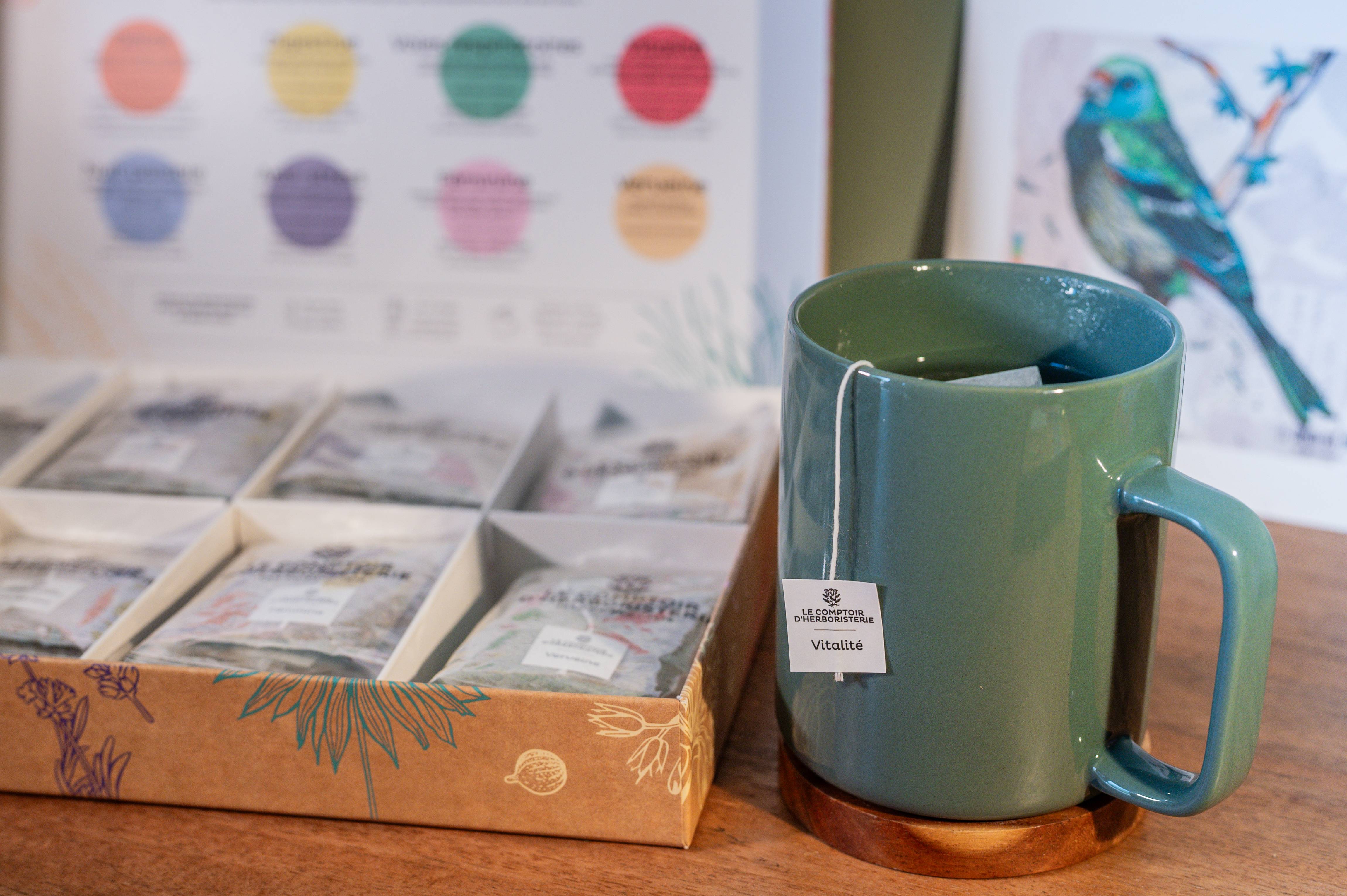 Le Comptoir D'Herboristerie - Coffret Dégustation 48 infusettes BIO 57,6 g - Le Comptoir d'Herboristerie - Image 1