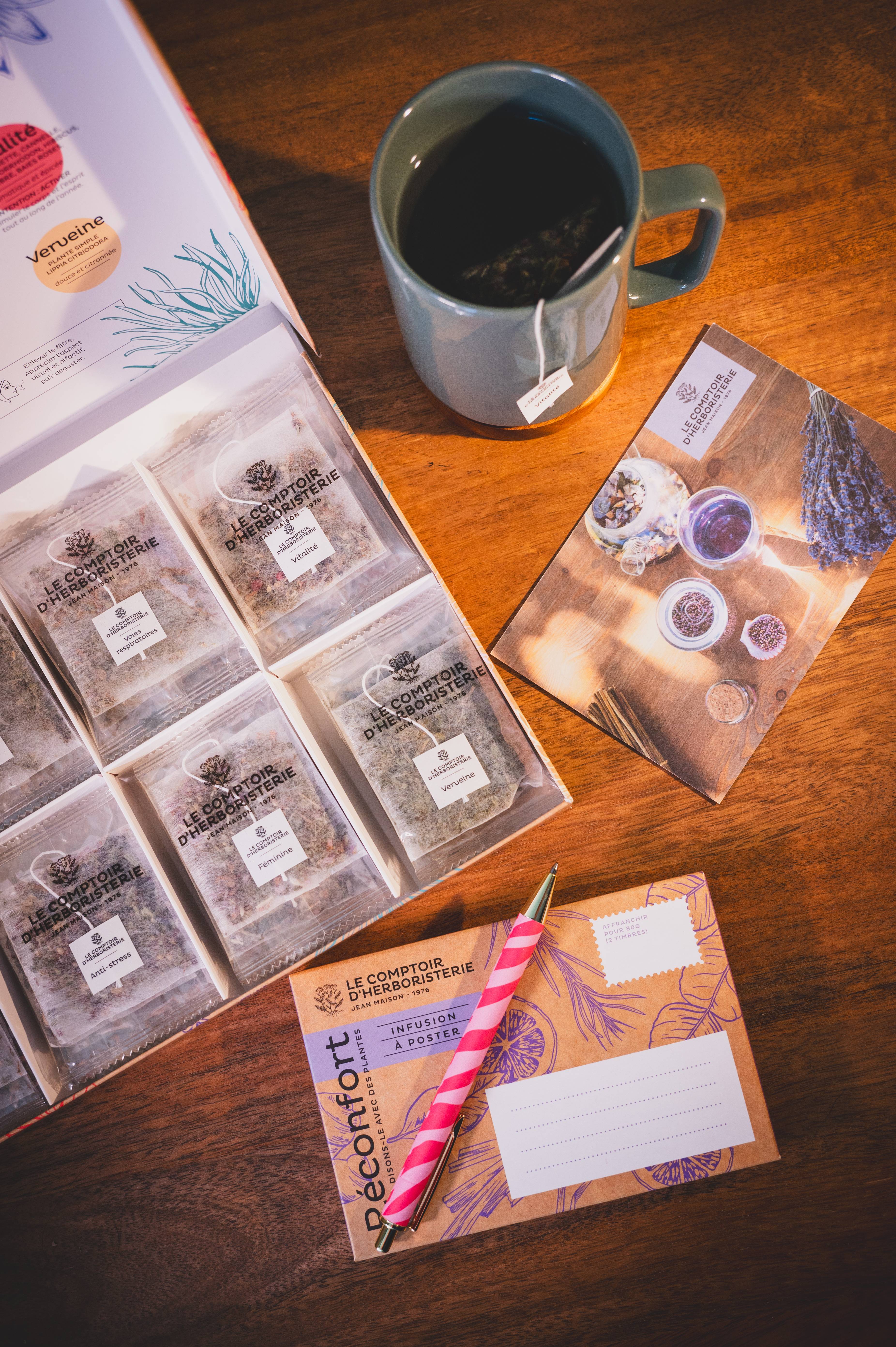 Le Comptoir D'Herboristerie - Coffret Dégustation 48 infusettes BIO 57,6 g - Le Comptoir d'Herboristerie - Image 2