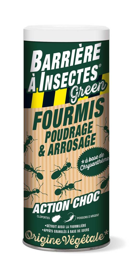Barrière à insectes Green - Anti-fourmis poudre végétale 300 g - BAR INSECT - Image 2