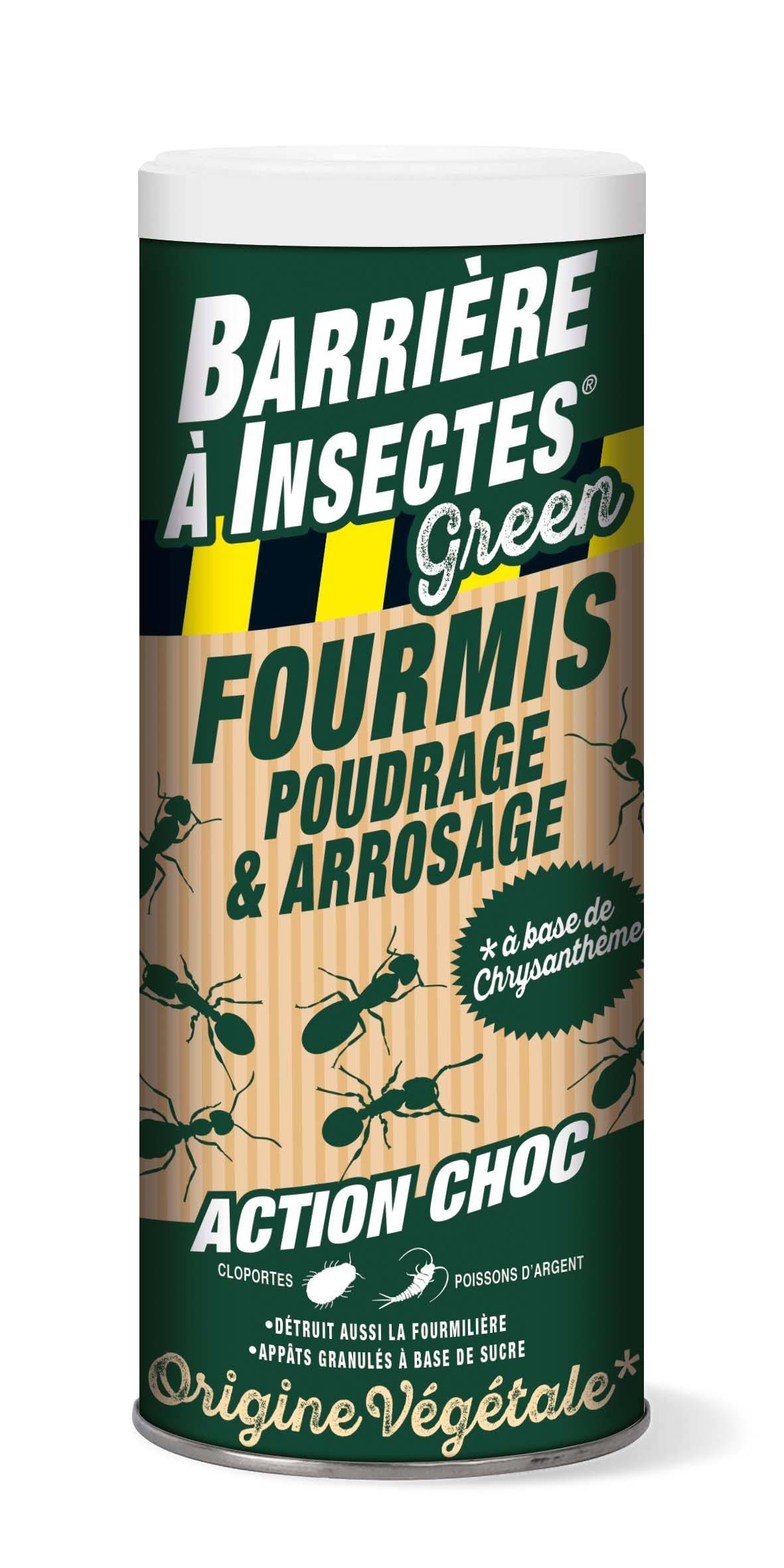 Barrière à insectes Green - Anti-fourmis poudre végétale 300 g - BAR INSECT - Image 2
