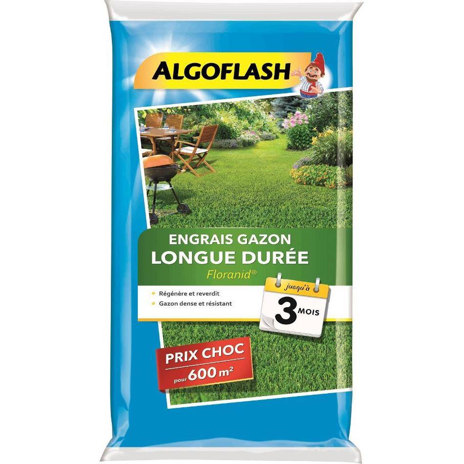 Algoflash - Algoflash - Engrais Gazon Longue Durée 3 mois 18 kg Prix choc