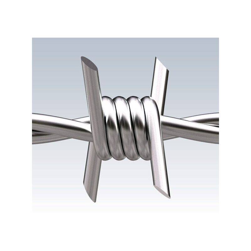 Cavatorta - Fil barbelé Double Fil Acier Galvanisé 250m – CAVATORTA - Image 3