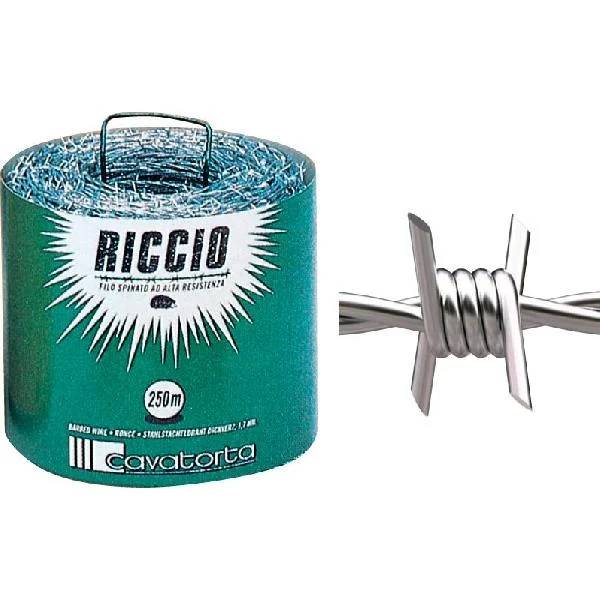 Cavatorta - Fil barbelé acier gris L 100 m – CAVATORTA - Image 2