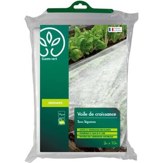 Gamm Vert - Voile de croissance blanc 2x10m - Image 2