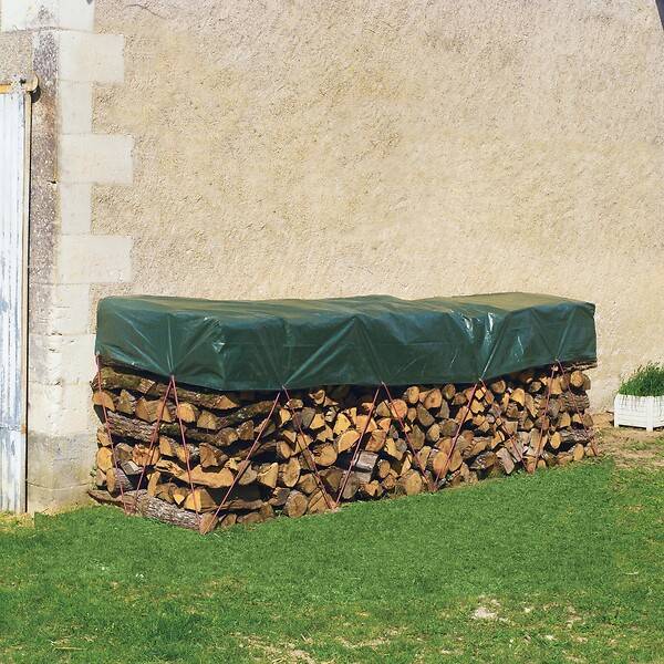 Nortène - PROTEX WOOD Bâche tas de bois 2x8 VE - Image 2