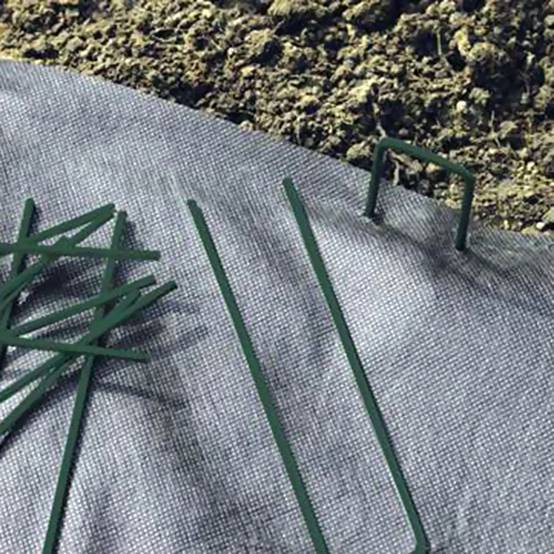 Nortène - FIXSOL Lot de 10 Agrafes de fixation Vert 17 x 3,5 cm - Image 5