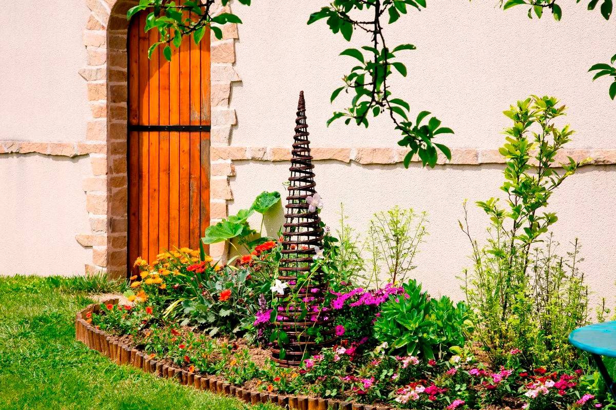 Nortène - PYRAMID Panneau metal décoratif Naturel 0,30 x h 1,30 m - Image 3