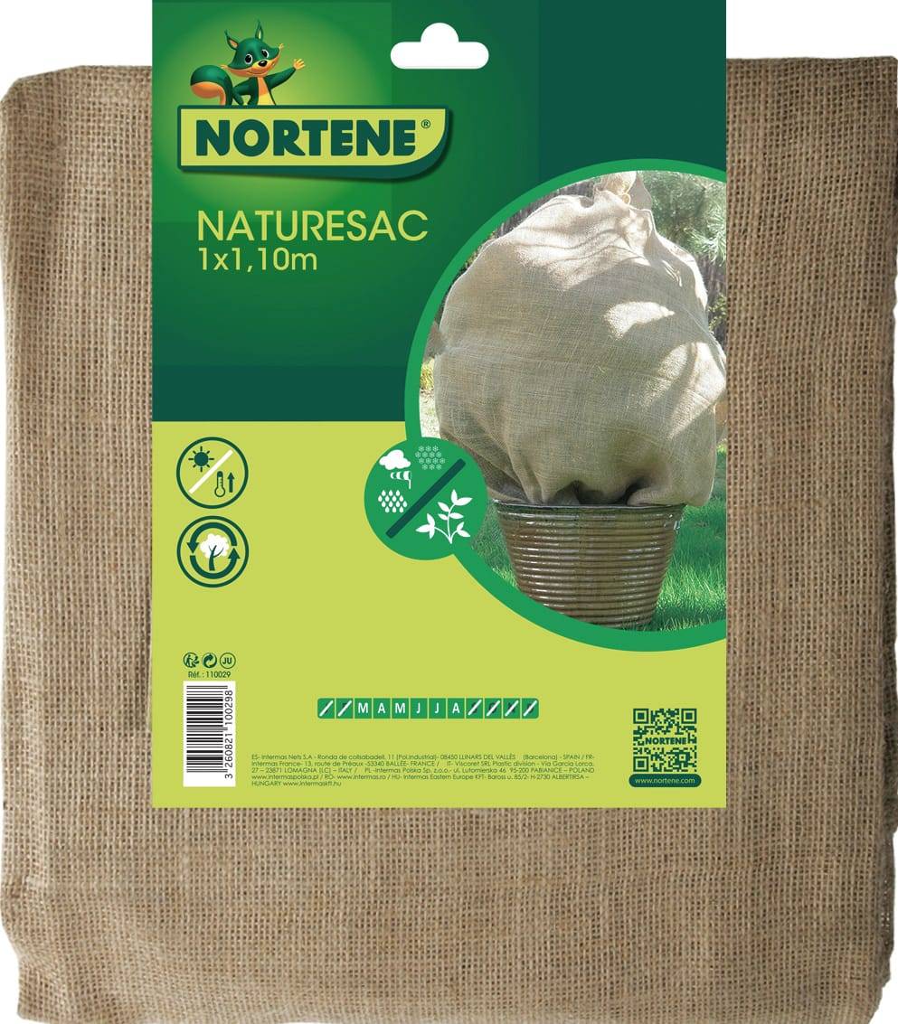 Nortène - Sac en toile de jute Naturesac – NATURESAC - Image 4