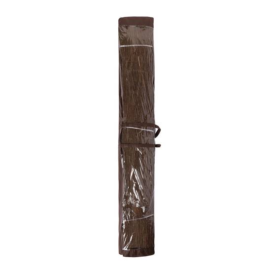 Brise-vue 3 couches bruyère naturelle feutre marron 2 m x 3 m – TRIOBRUC