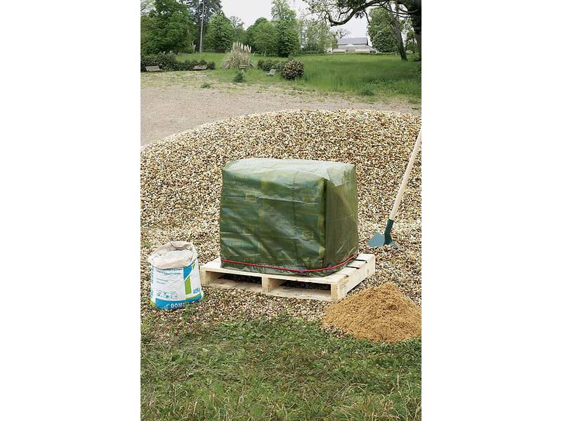 Nortène - PROTEX EXTRA Bâche protection co-extrudée en LDPE Vert 4x5m - Image 1