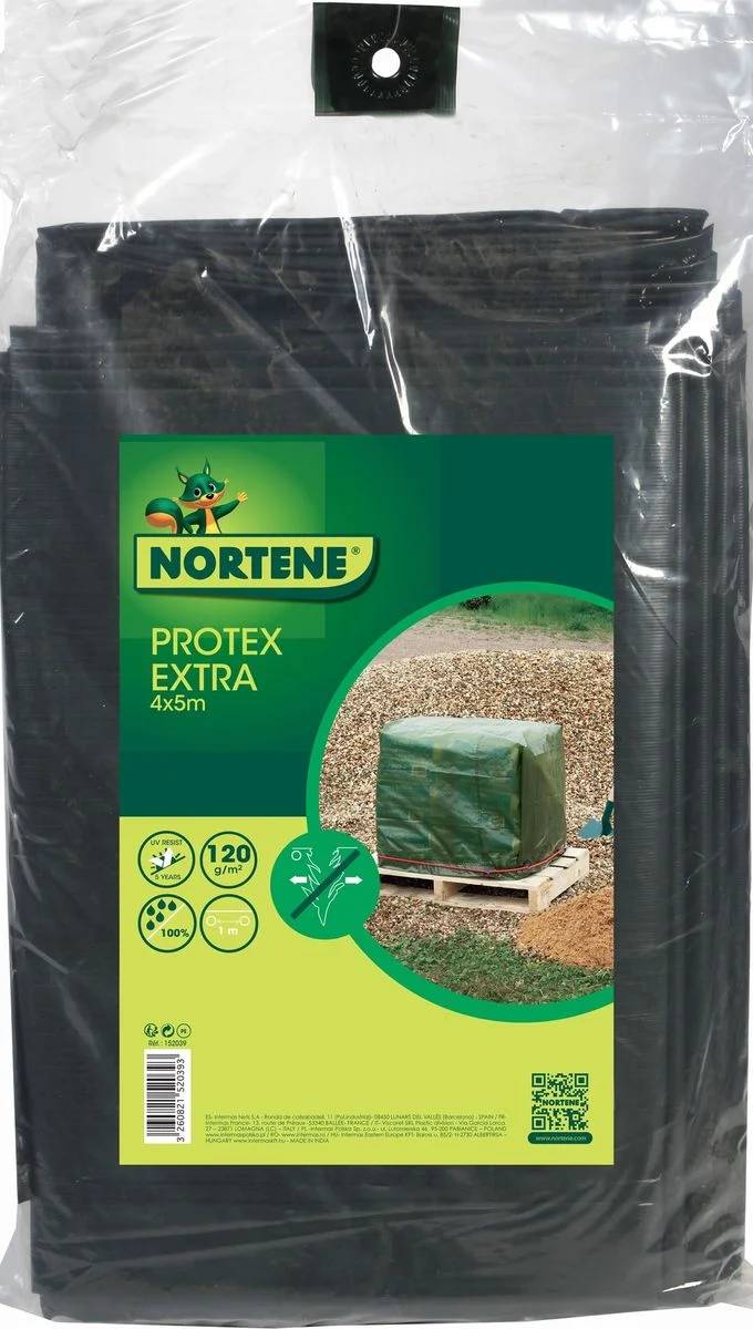 Nortène - PROTEX EXTRA Bâche protection co-extrudée en LDPE Vert 4x5m - Image 3