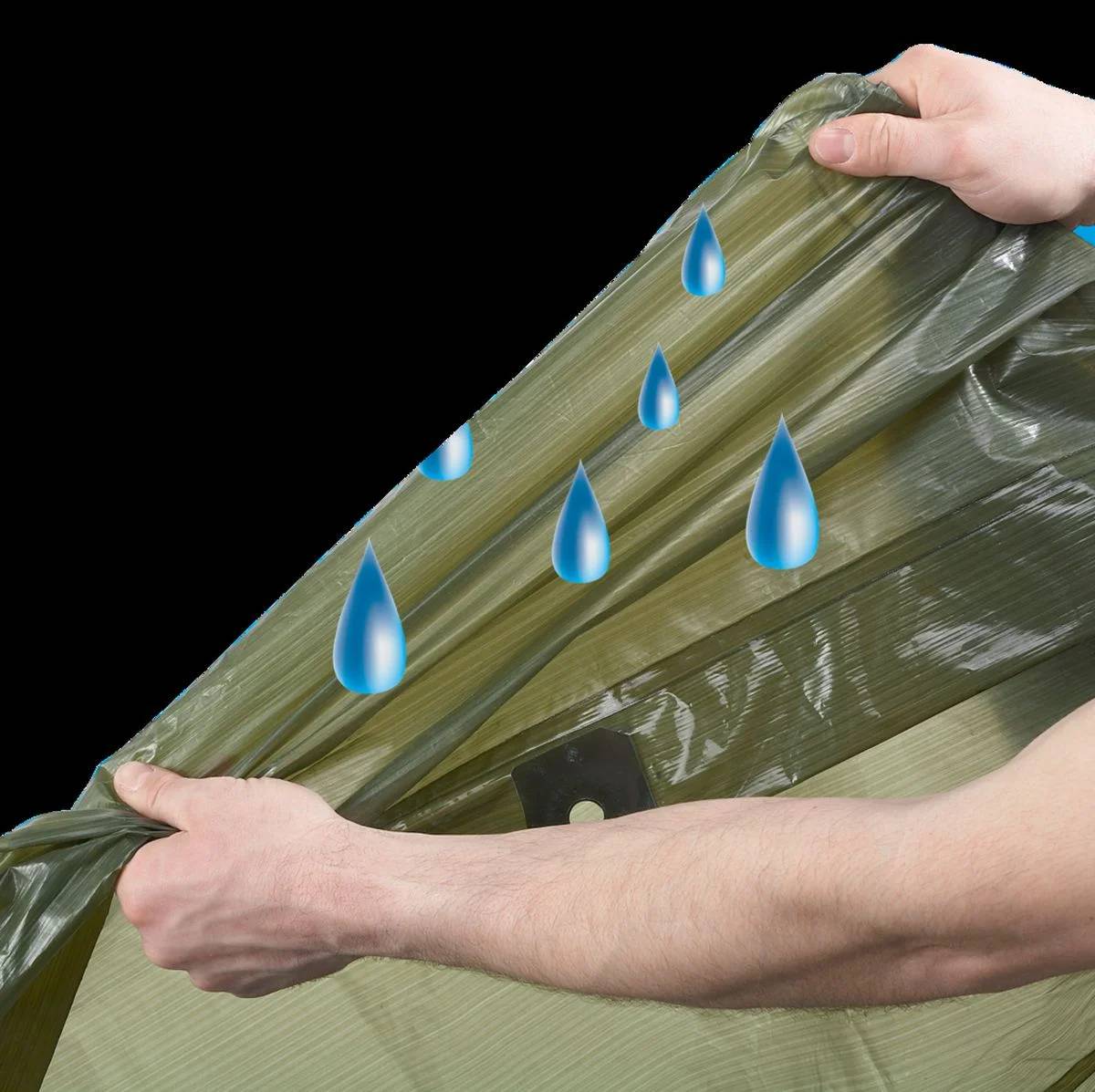 Nortène - PROTEX EXTRA Bâche protection co-extrudée en LDPE Vert 4x5m - Image 5