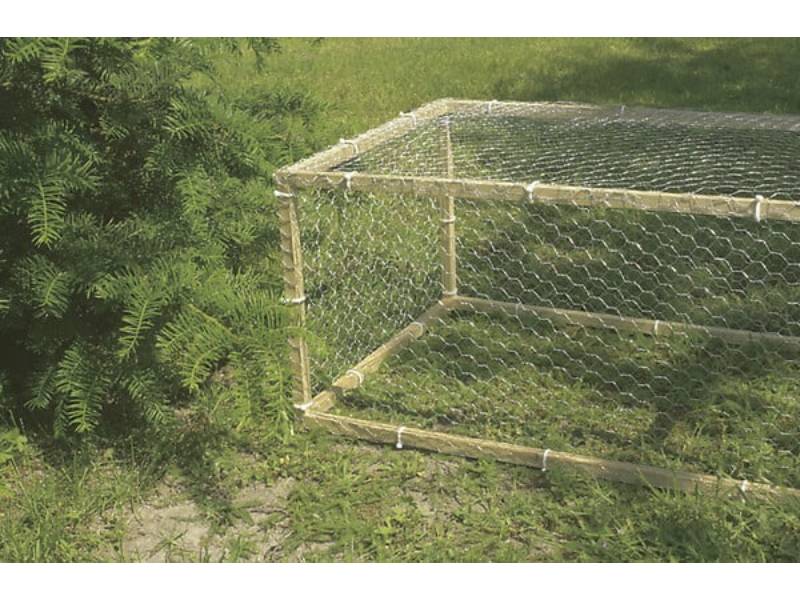 Nortène - GALVANEX 19 Grillage métal galva triple torsion Metal 1x5m
