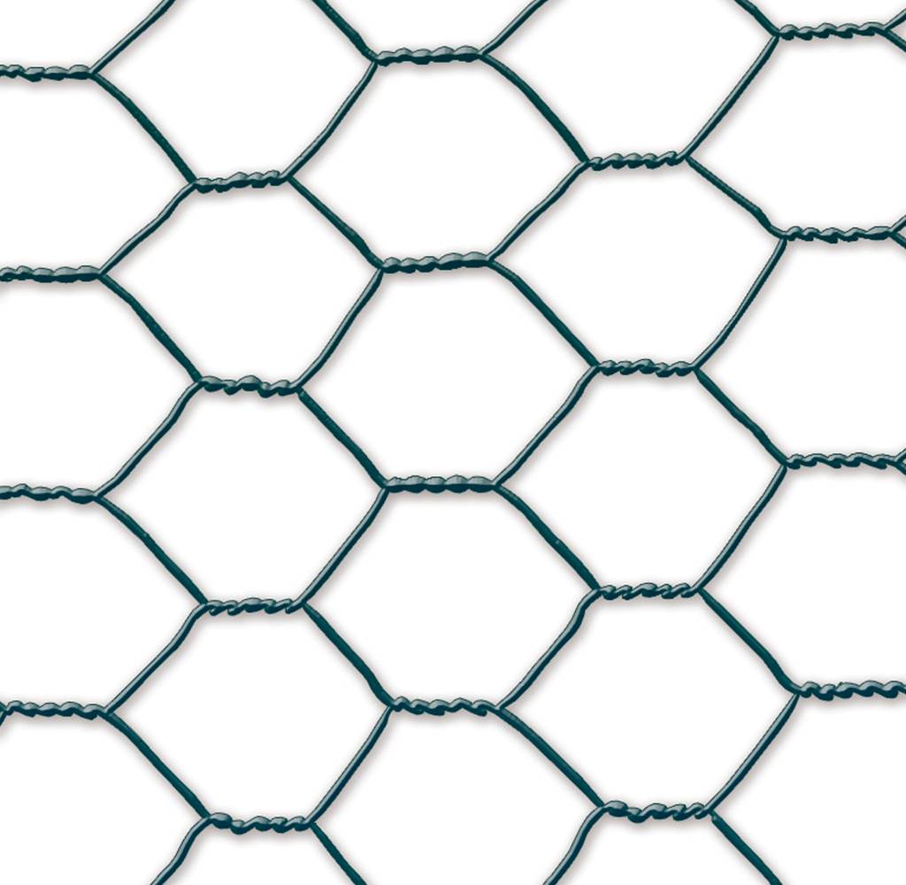 Nortène - Grillage triple torsion métal plastifié vert 0,50 x 10 m - NORTENE - Image 2