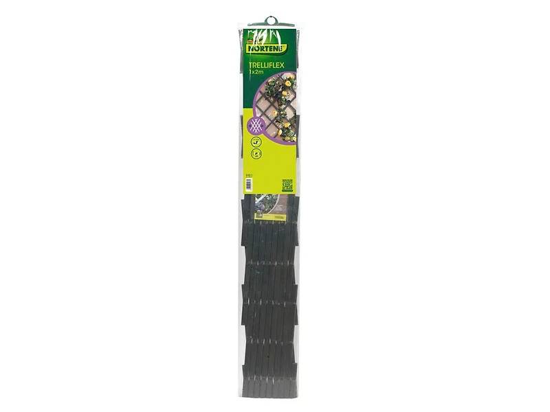 TRELLIFLEXTrellis extensible PVC Gris Ardosa 1x2m