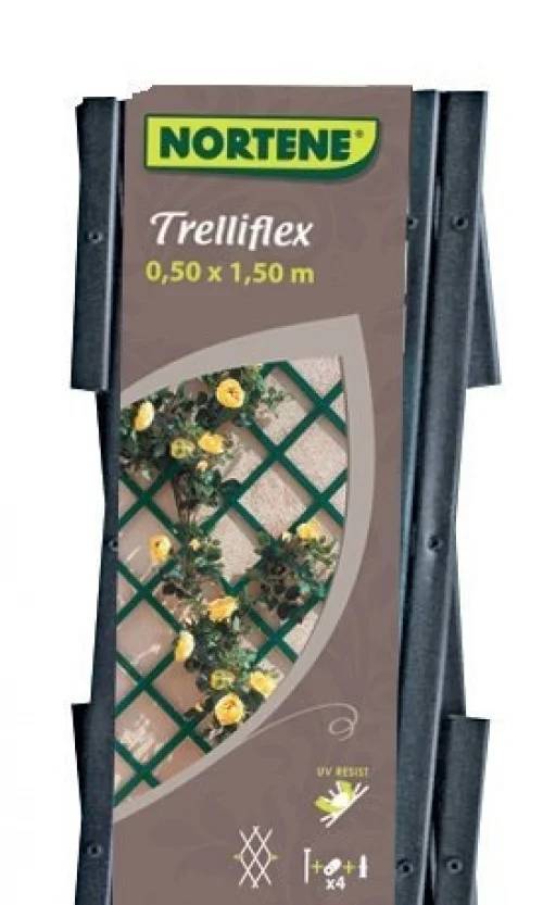 TRELLIFLEXTrellis extensible PVC Gris Ardosa 1x2m - Image 2