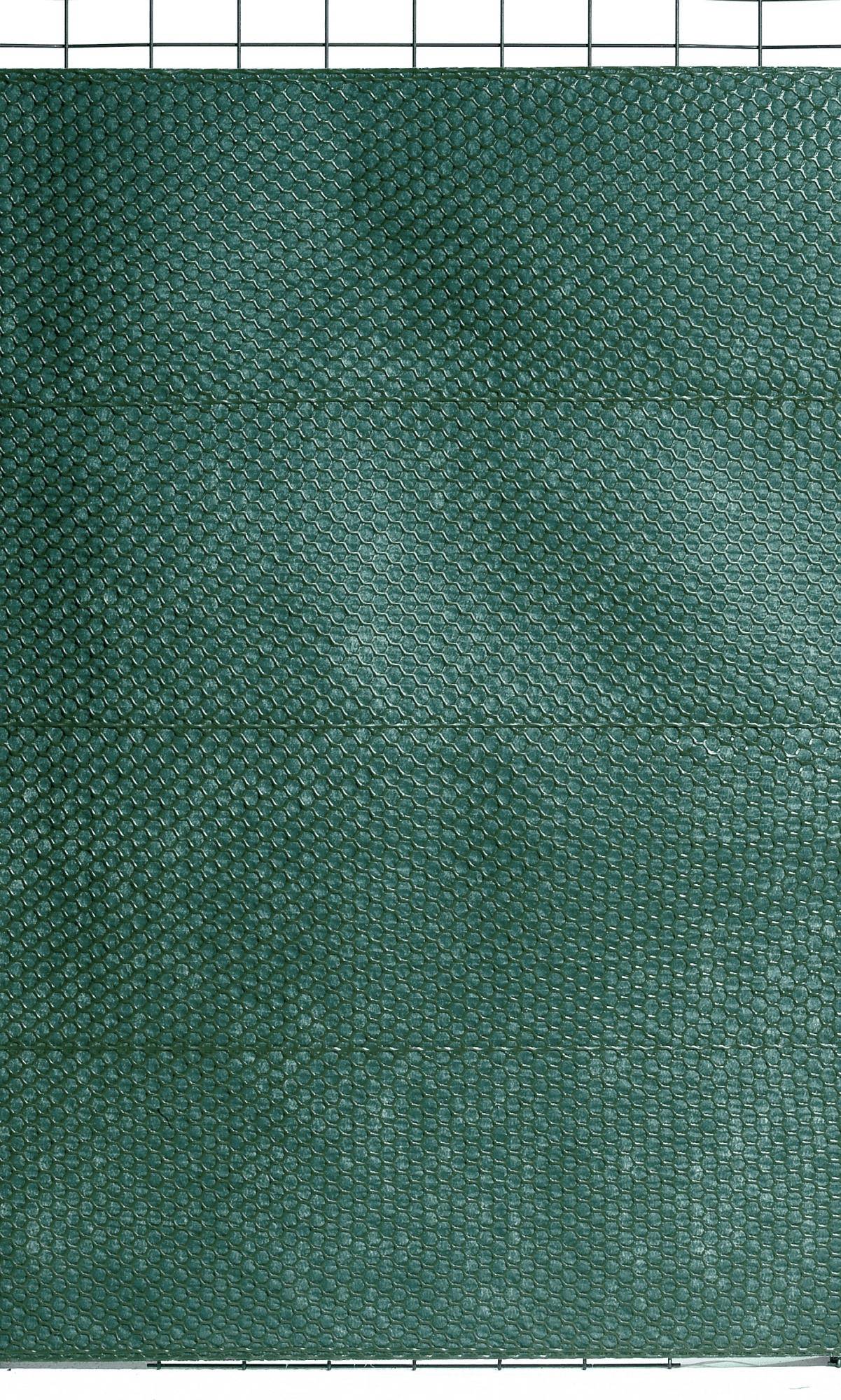 TANDEM Brise vue grillage + feutre géotextile Vert 1,50x5m - Image 2