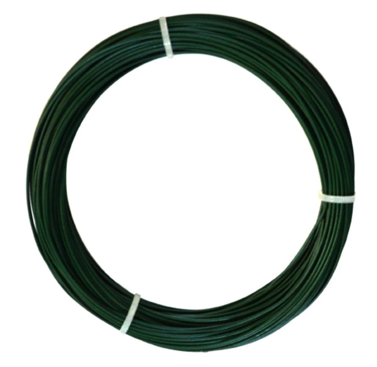Nortène - PLAST WIRE FIL PLASTIFIE Fil de fer plastifié 3mm Vert 25m - Image 2