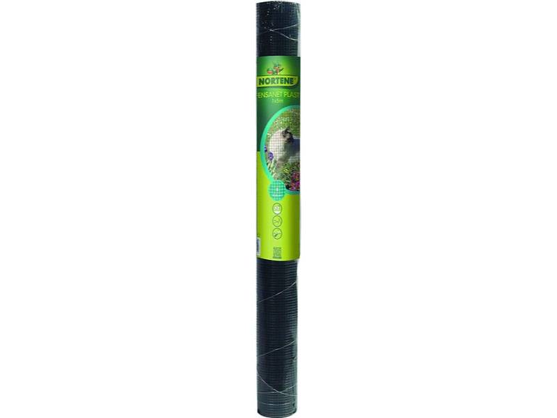 Nortène - FENSANET PLAST 06 Grillage metal plastifié carré Vert 1x5m - Image 1