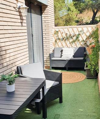 Nortène - TRELLIWOOD Trellis extensible bois FSC Naturel 1x3m