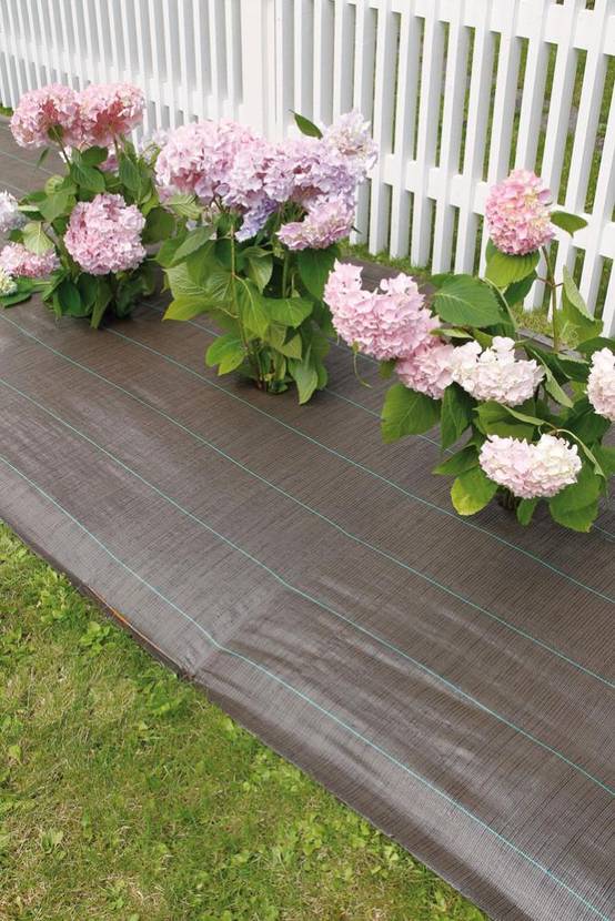 Nortène - WEEDSOL Toile de paillage Marron 1,25x25m - Image 2