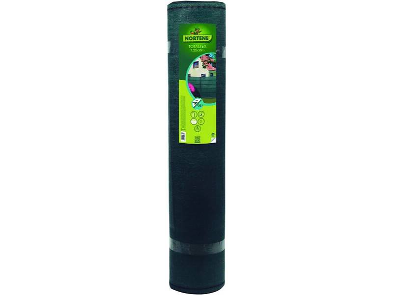 Nortène - TOTALTEX Brise vue PE tissé 95% avec boutonnière Vert 1,20x50m