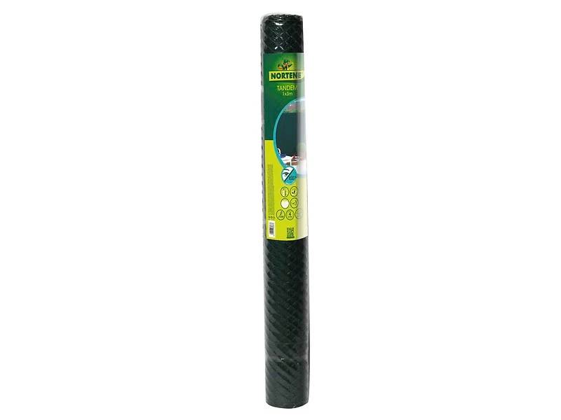 Nortène - TANDEM Brise vue 100% grillage + feutre géotextile Vert 1x3m - Image 1