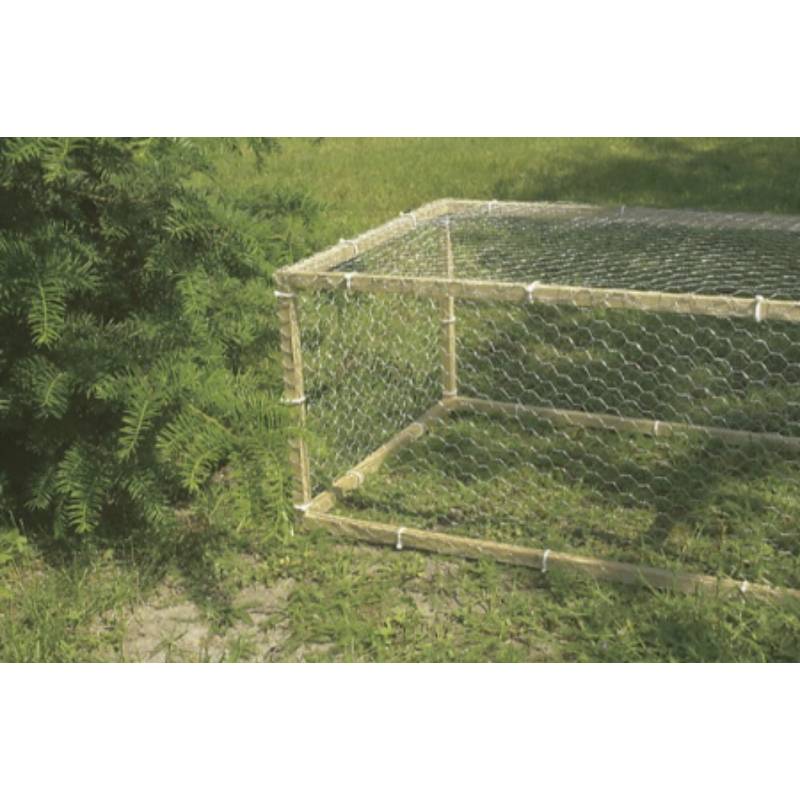 Nortène - GALVANEX 19 Grillage métal galva triple torsion Metal 0,50x10m - Image 2