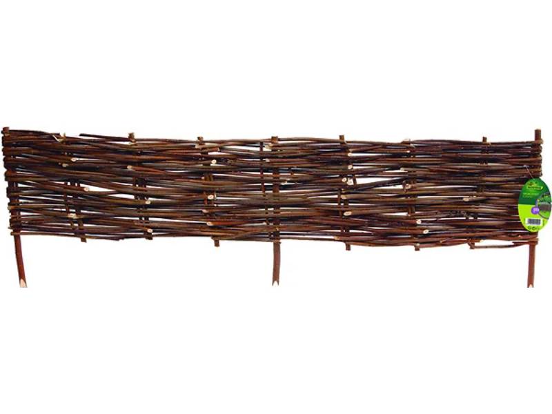 Nortène - Bordure à planter osier marron 0,31x1 m WILBORDER - NORTENE - Image 1