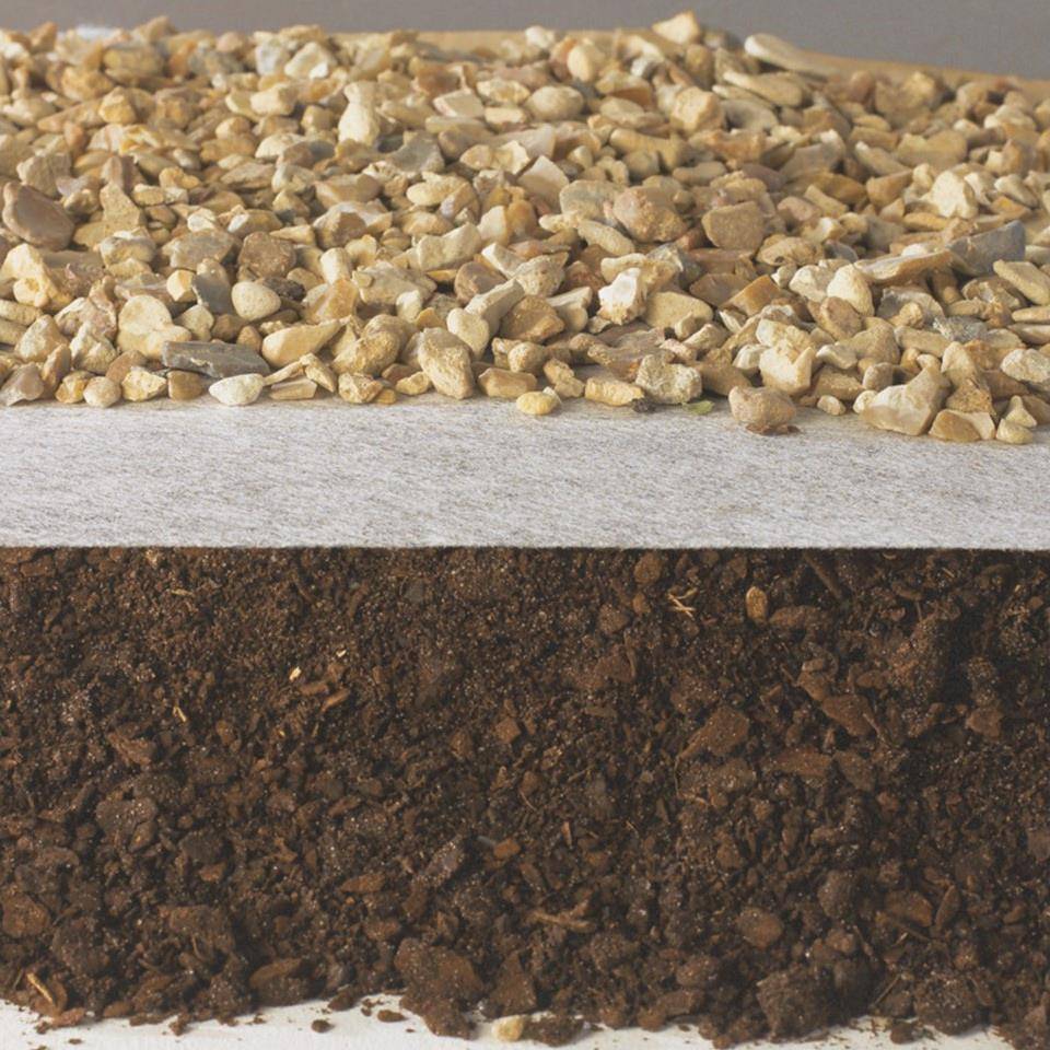 Nortène - GEOTEX 100 Feutre pour allées et terrasses 100g/m² gris 1x10m - Image 3