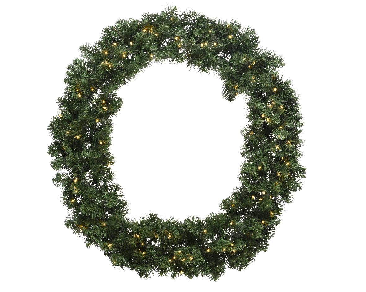 LED Couronne Imperial verte Ø.50 x H.13 cm
