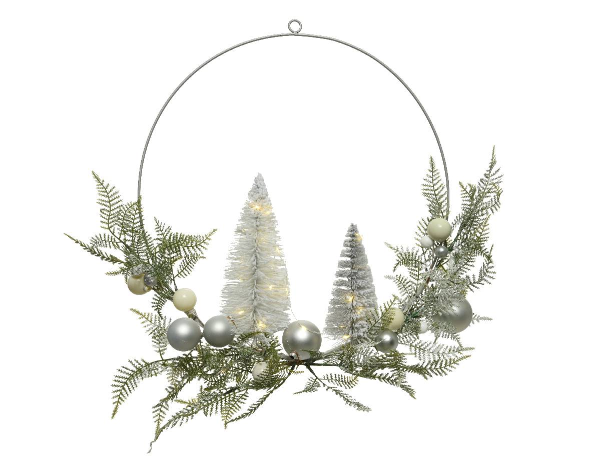 Micro LED couronne BO intérieur diamètre    40-L9cm-30L blanc - Image 1