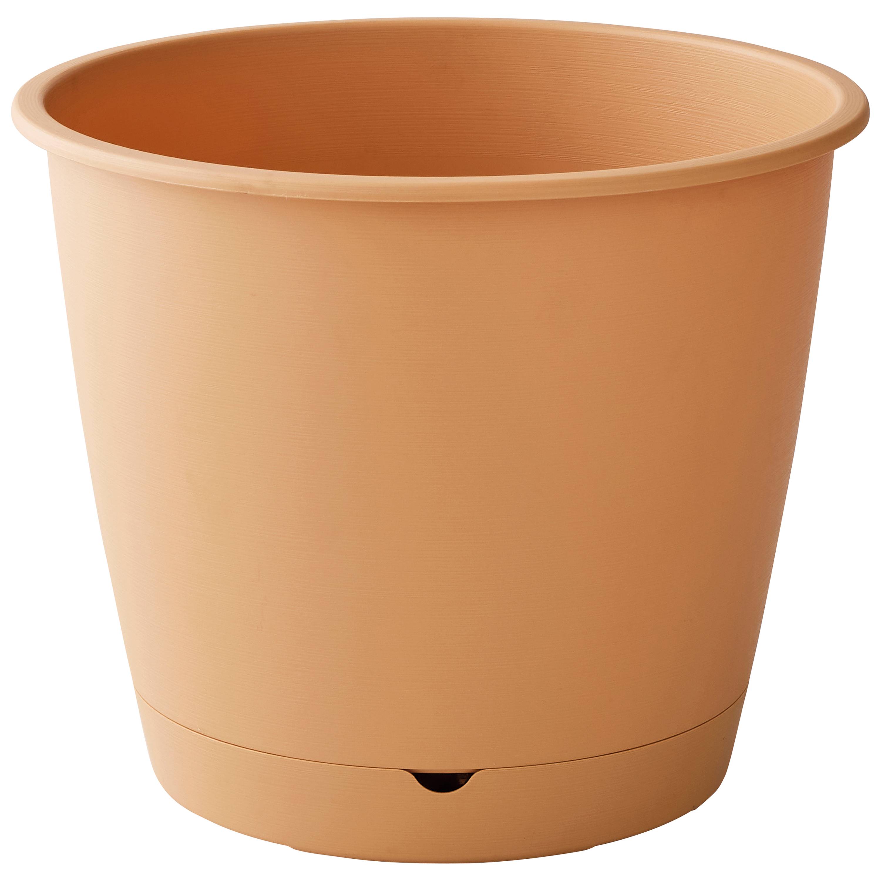Ecloz - Pot à réserve d'eau L'Autonome Rond Havane ⌀ 30 cm - ECLOZ - Image 1