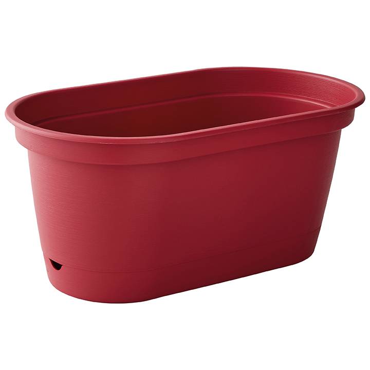 Ecloz - Ecloz - Jardinière à Réserve d'eau L'Autonome Rose Tropicale 50cm - Image 1