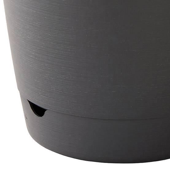 Ecloz - Ecloz - Jardinière à Réserve d'eau L'Autonome Anthracite 40cm - Image 2