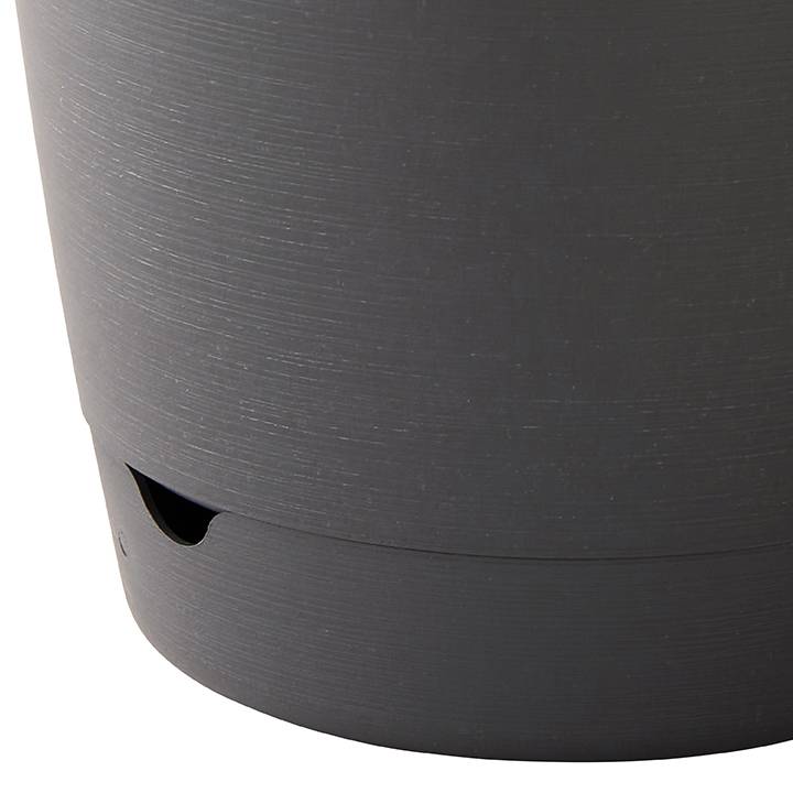 Ecloz - Ecloz - Jardinière à Réserve d'eau L'Autonome Anthracite 40cm - Image 2