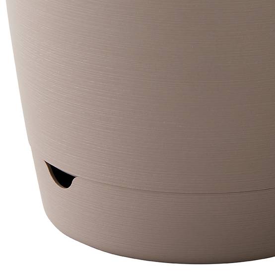 Ecloz - Jardinière à Réserve d'eau L'Autonome Taupe 40 cm - ECLOZ - Image 3