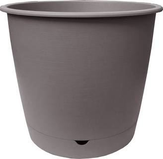 Ecloz - Pot à réserve d'eau L'Autonome Rond Taupe ⌀ 50 cm - ECLOZ