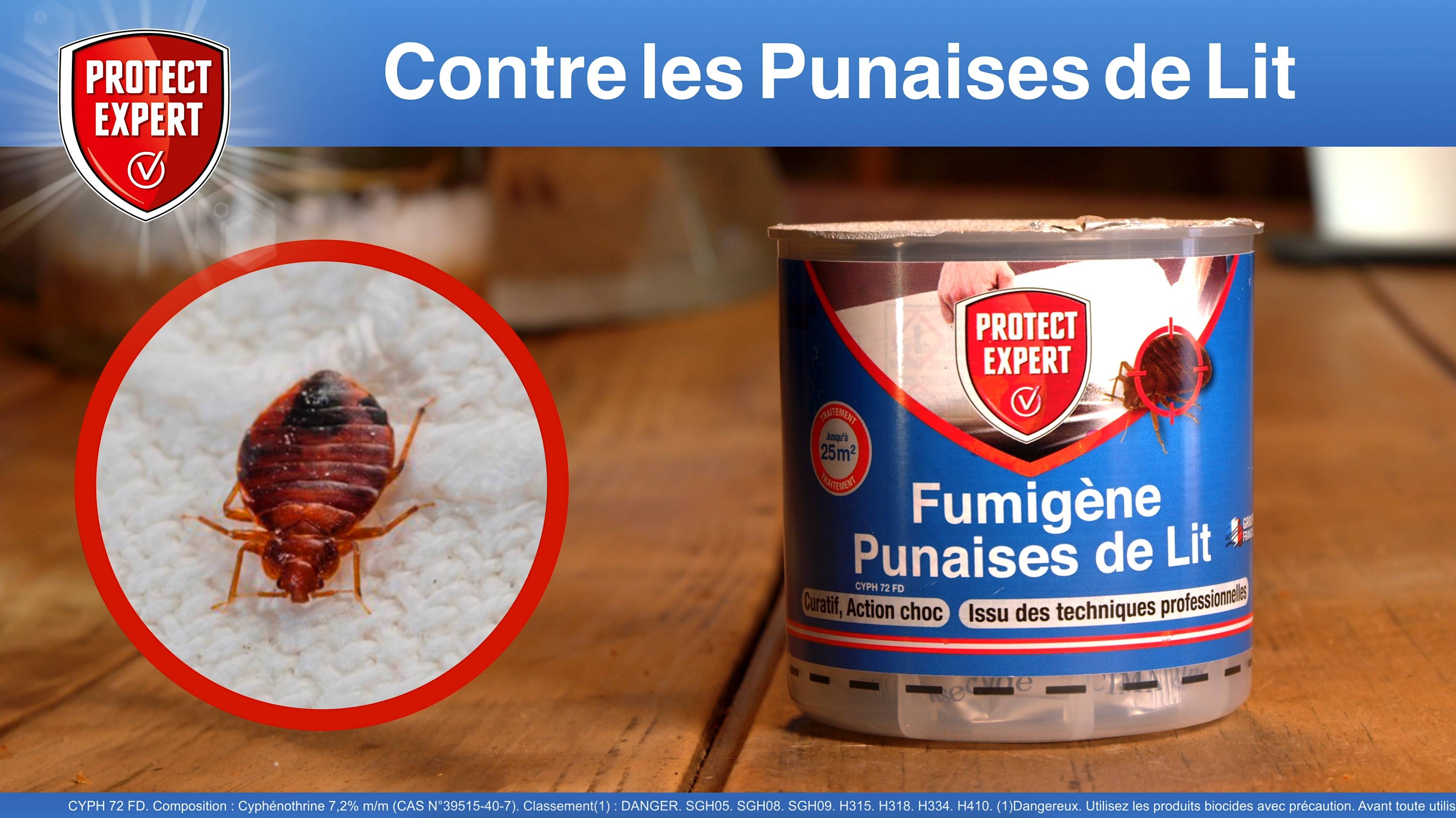 Protect Expert - Fumigène anti-punaises de lit 10g PROTECT EXPERT - Image 7