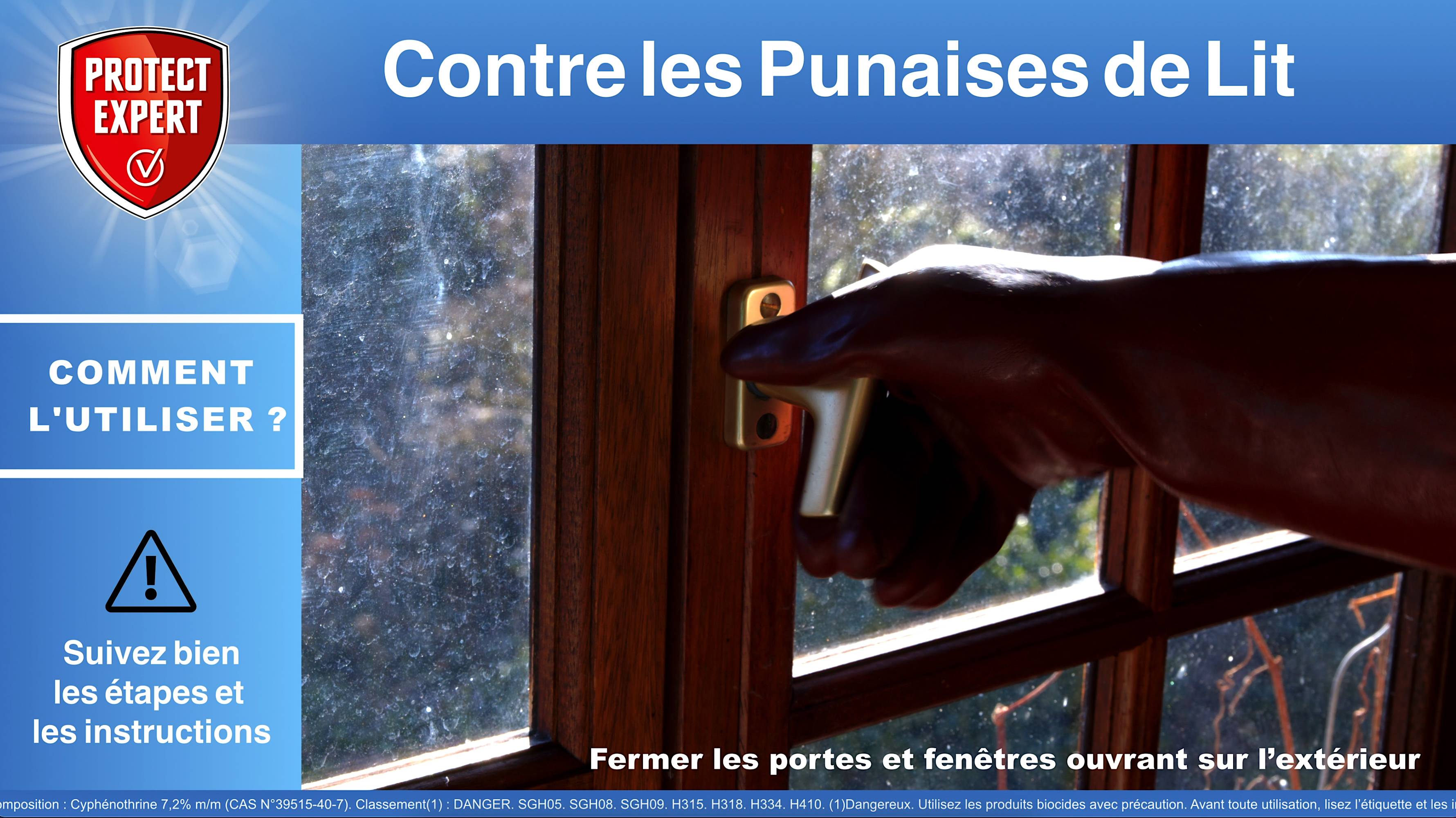 Protect Expert - Fumigène anti-punaises de lit 10g PROTECT EXPERT - Image 5