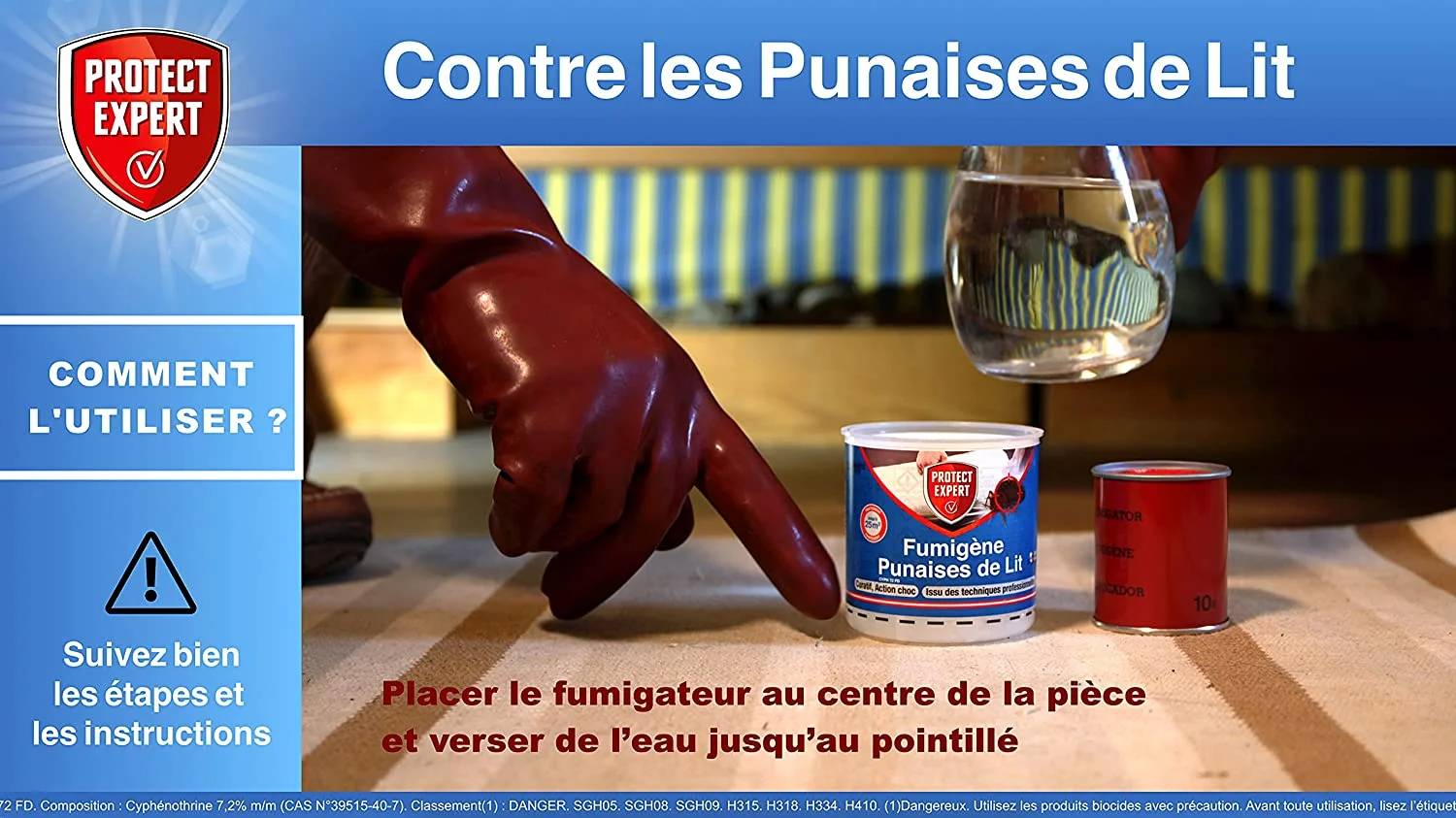Protect Expert - Fumigène anti-punaises de lit 10g PROTECT EXPERT - Image 13
