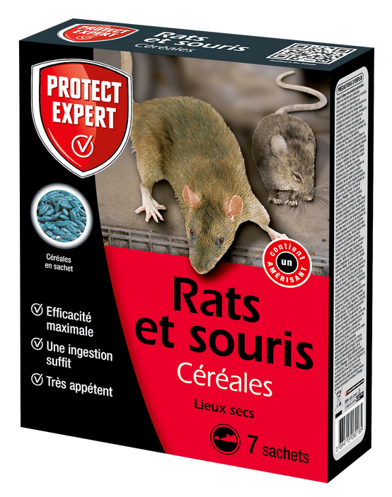 Protect Expert - RATS & SOURIS - CEREALES 140 G PEX