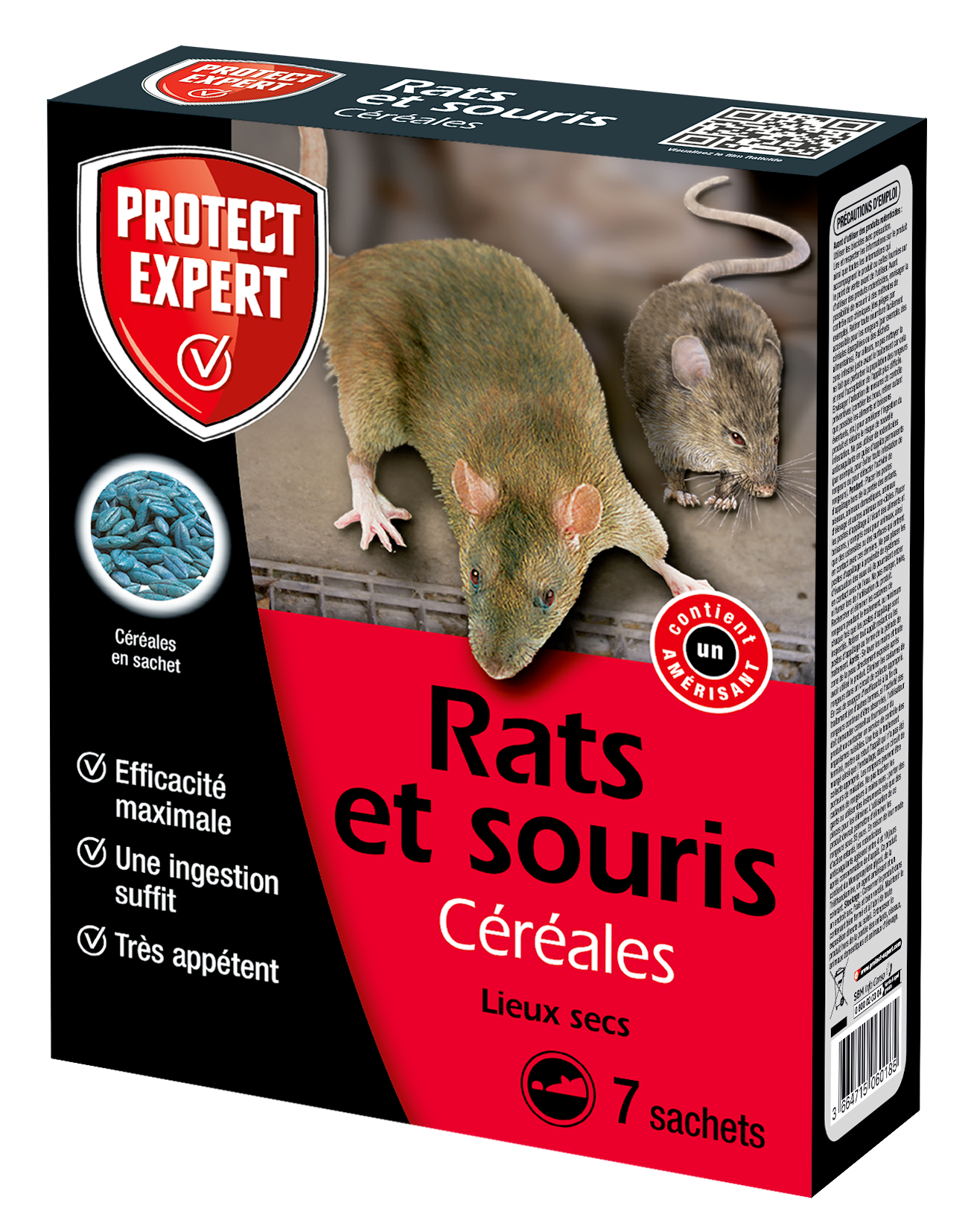 Protect Expert - RATS & SOURIS - CEREALES 140 G PEX